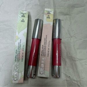 2 x Clinique chubby stick